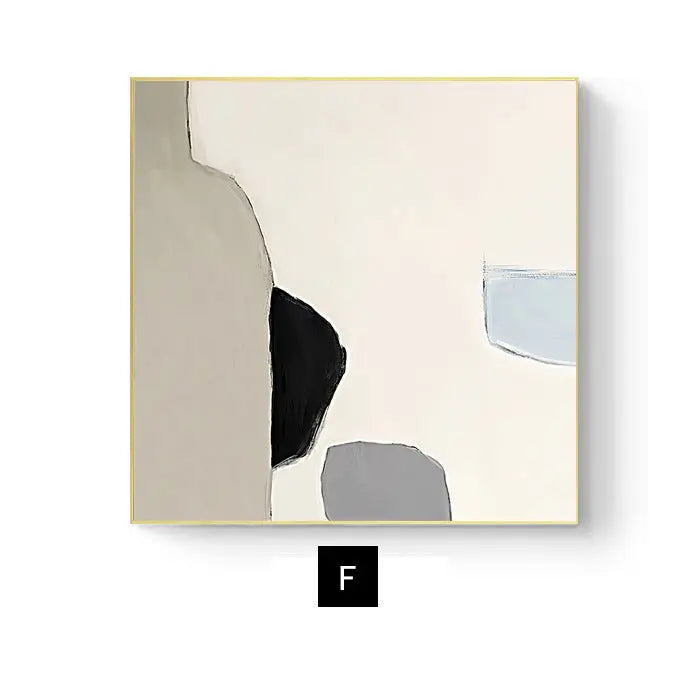 Beige Simple And Quiet Modern Minimalist Abstract Decorative Painting Londecor