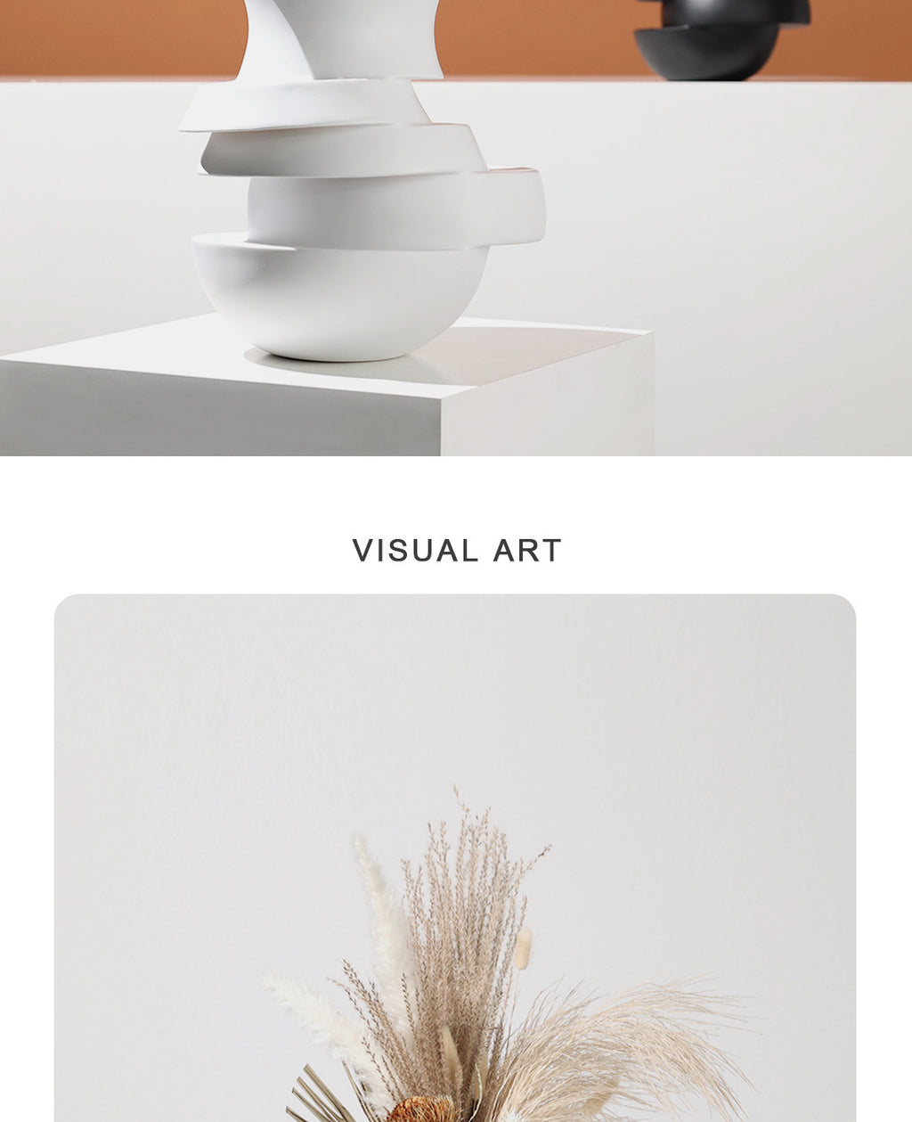 Minimalistic Entrance  Art Vase