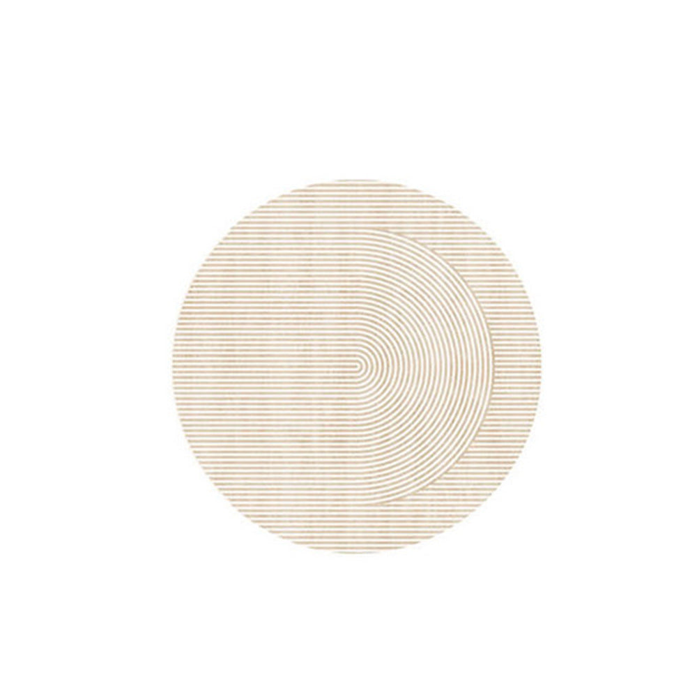 Modern Light Luxury Round Carpet