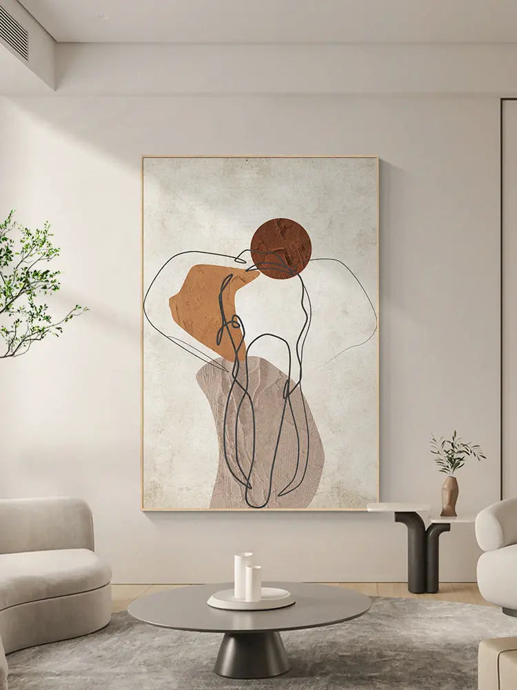 Modern Minimalist Living Room Painting Londecor