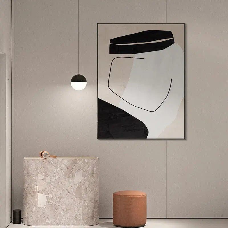Abstract Living Room Decorative Painting - Londecor