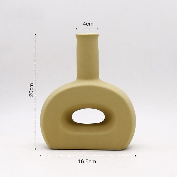 Nordic Ceramic Vase Decoration