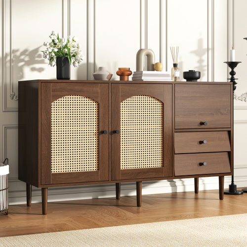 Country Rattan Sideboard