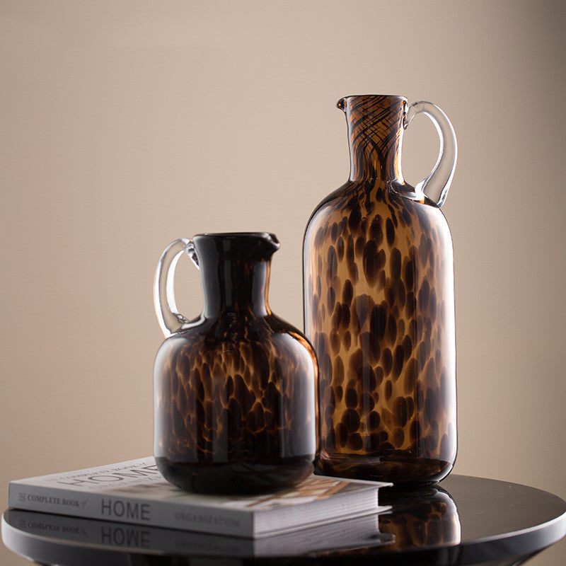Tortoise Glass Vase