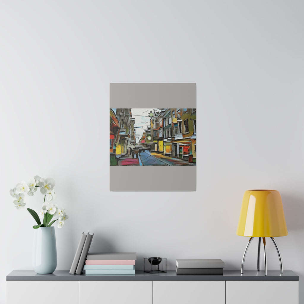 On The High Street Canvas Printify
