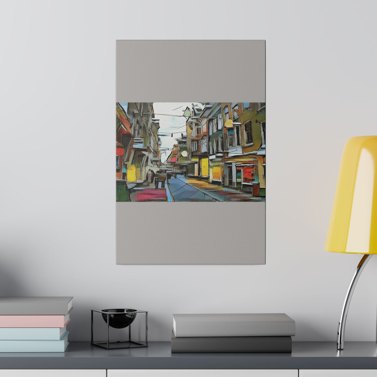 On The High Street Canvas Printify