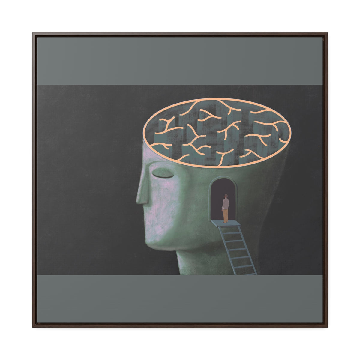 Modern philosophy, Square Frame Printify