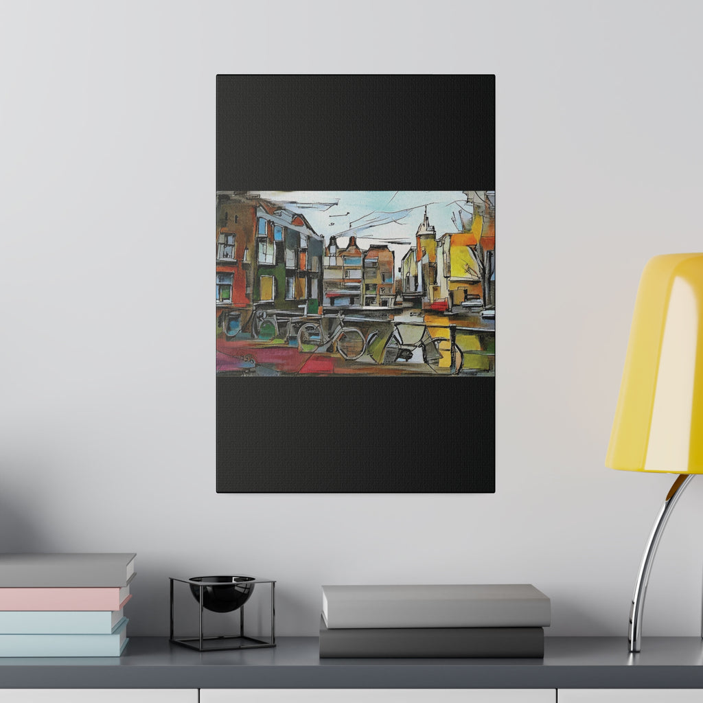 Walks in Amsterdam Canvas ￼ Printify