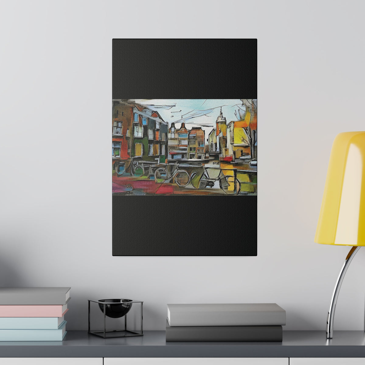 Walks in Amsterdam Canvas ￼ Printify