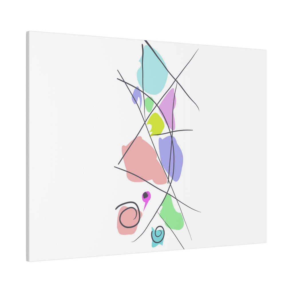 Pastels & Doodles Wall Art Printify