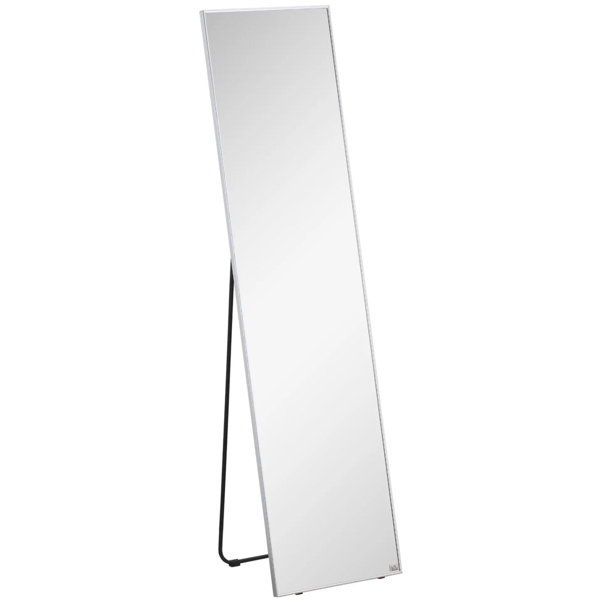 Silver Frame Full Length Mirror Londecor