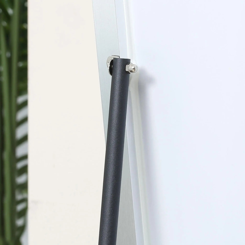 Silver Frame Full Length Mirror Londecor