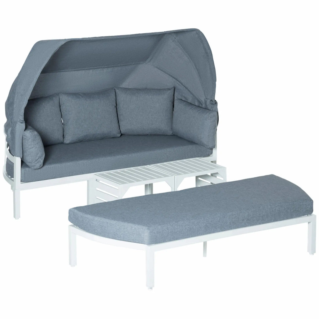 4 Pieces Outdoor Garden Sofa Set. - Londecor
