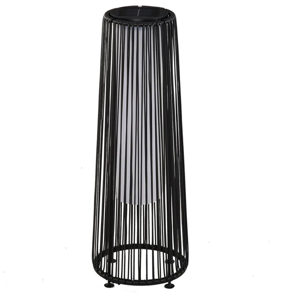 Patio Garden PE Rattan Solar Lights Londecor