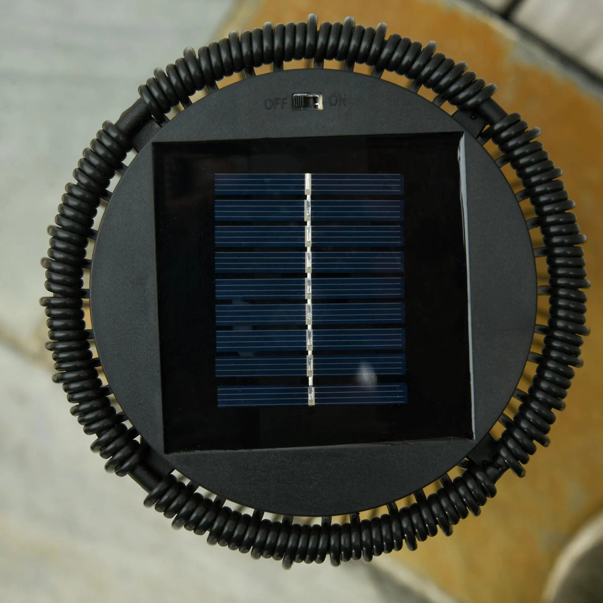 Patio Garden PE Rattan Solar Lights Londecor