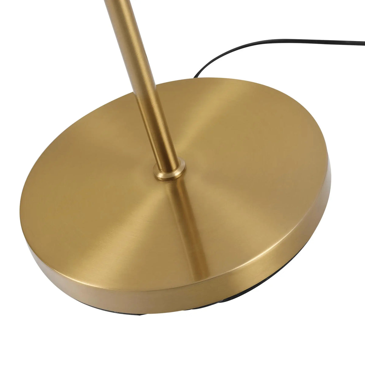 Glass Shade Floor Lamp Modern Decorative w/ Floor Switch - Londecor