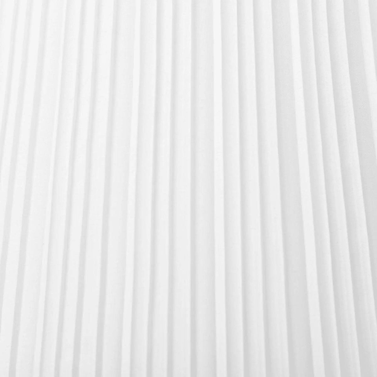 Steel Floor Lamp with Pleated Fabric Floor Switch. - Londecor
