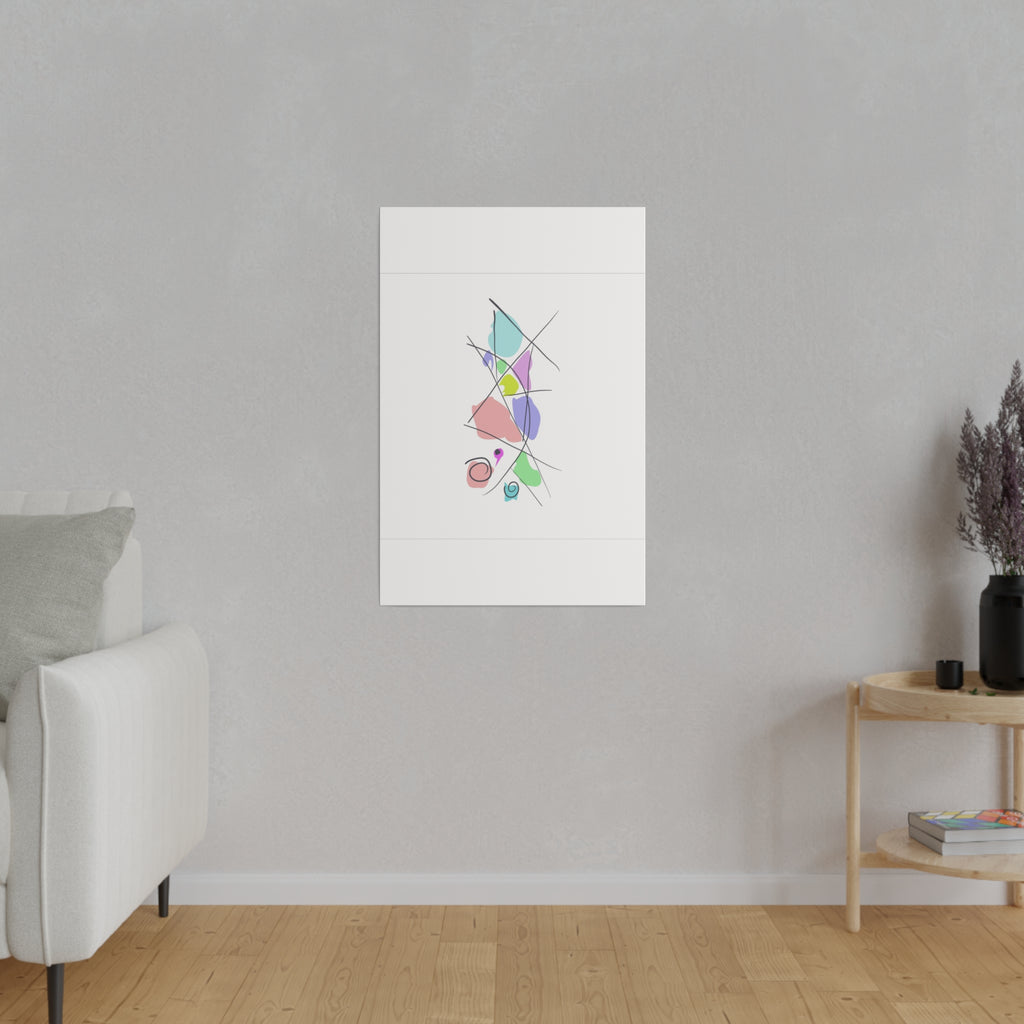 Pastels & Doodles Wall Art Printify