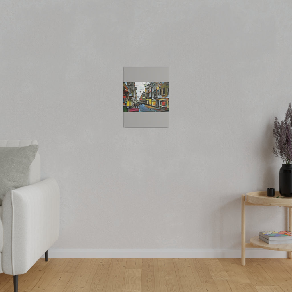 On The High Street Canvas Printify