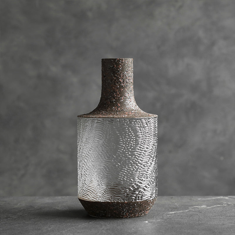 Glass vase vintage decoration dried flower decoration Londecor