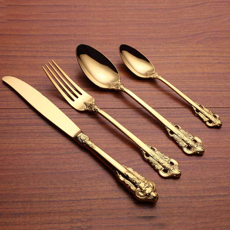 Stainless Steel Hotel Tableware Set