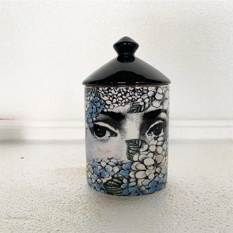 Art Face Jar //Decoration Ornaments - Londecor