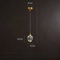 Minimalist Crystal Chandelier Londecor