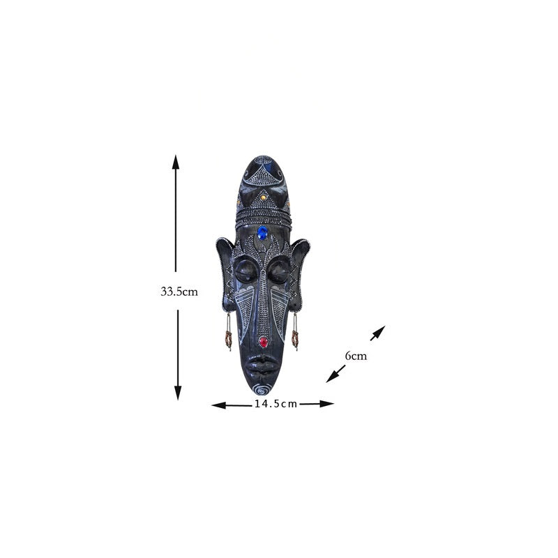 tribal mask wall decor