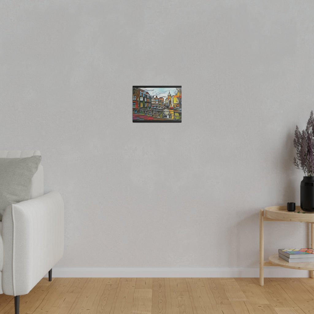Walks in Amsterdam Canvas ￼ Printify