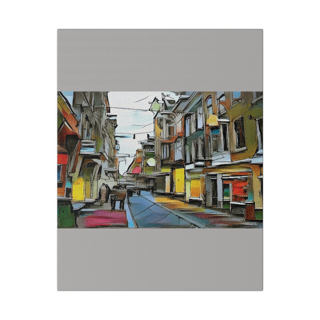 On The High Street Canvas Printify