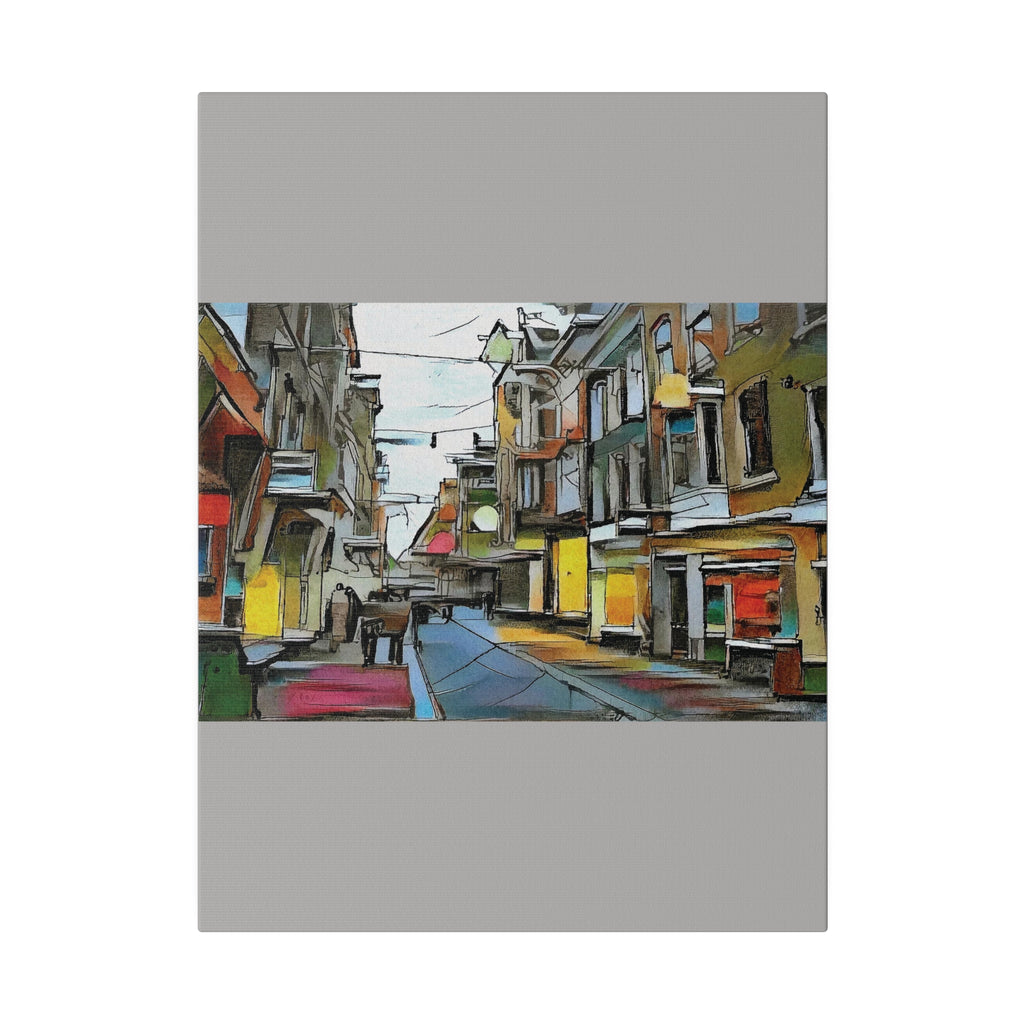 On The High Street Canvas Printify
