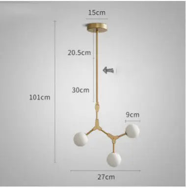 Designer Magic Bean Chandelier Londecor
