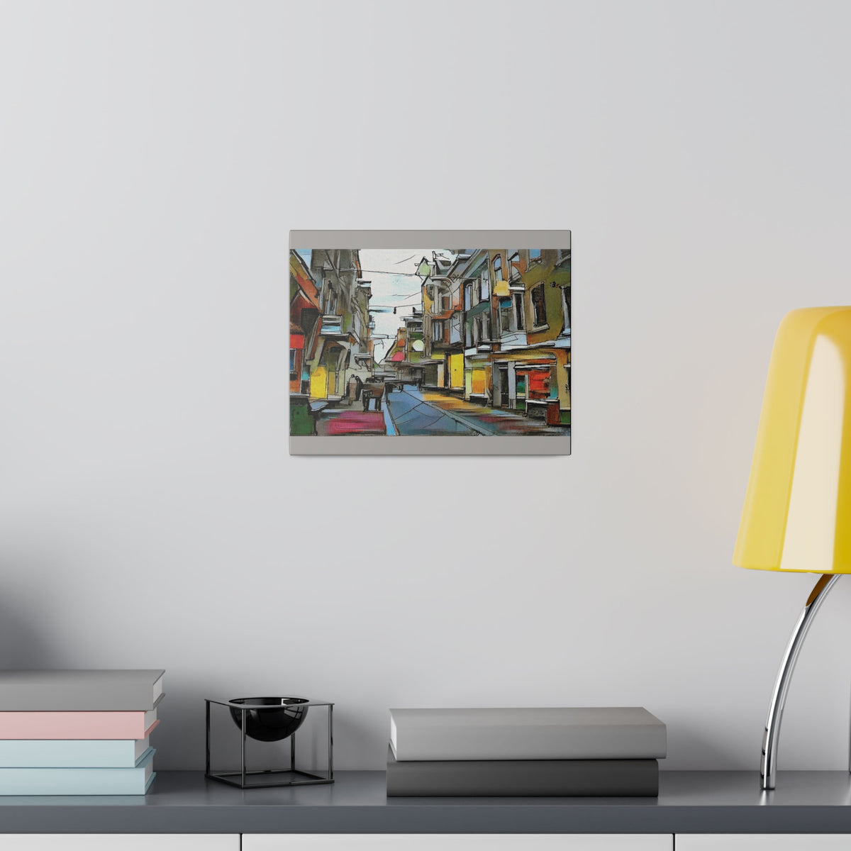 On The High Street Canvas Printify