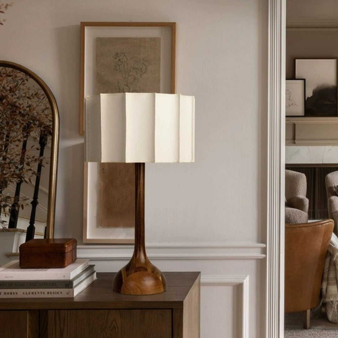 Solid Wood Table Lamp