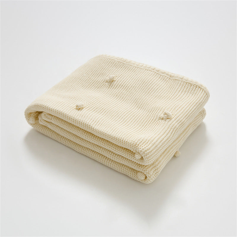 Children's Cotton Knitted Blanket/Throw