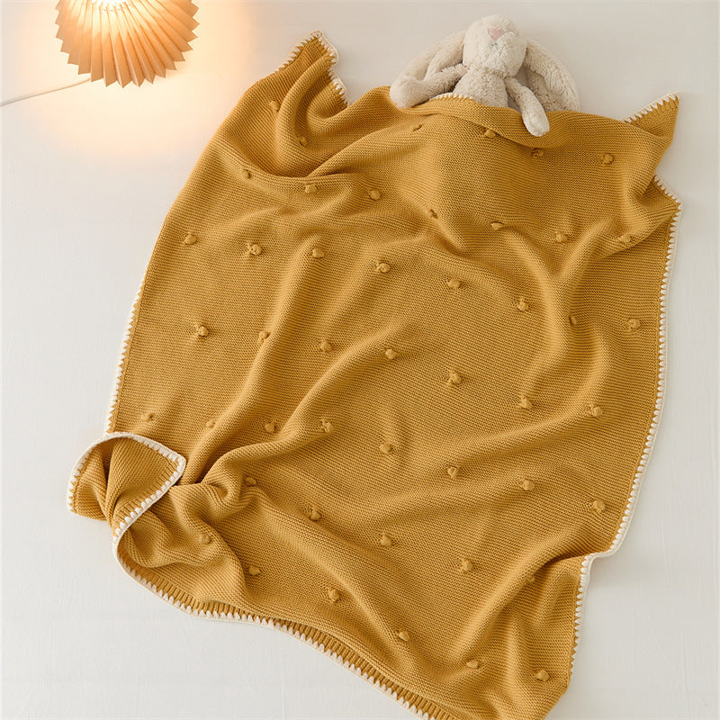 Children's Cotton Knitted Blanket/Throw