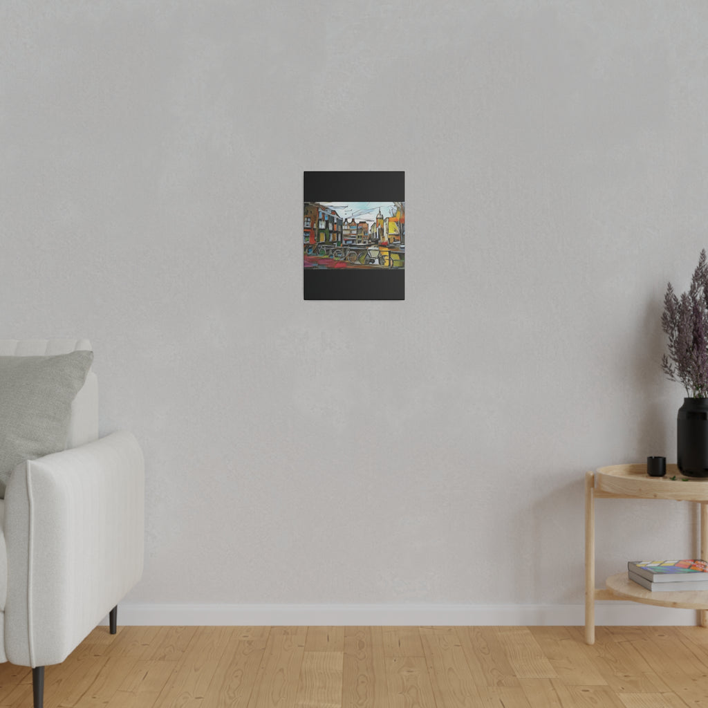Walks in Amsterdam Canvas ￼ Printify