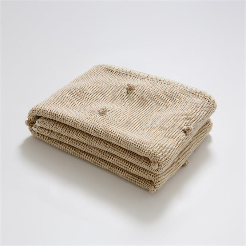 Children's Cotton Knitted Blanket/Throw