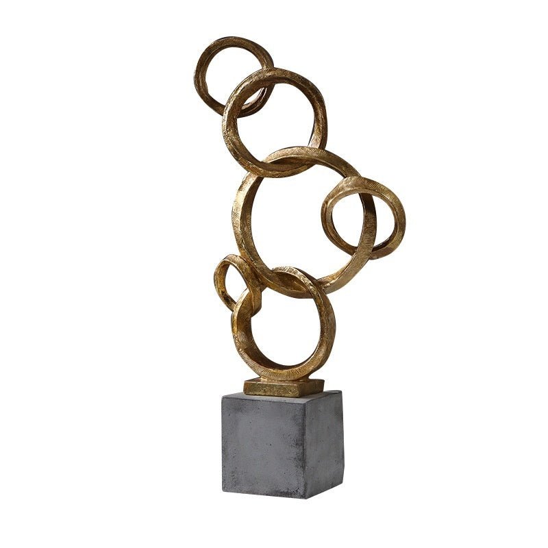 Abstract Ring Ornaments