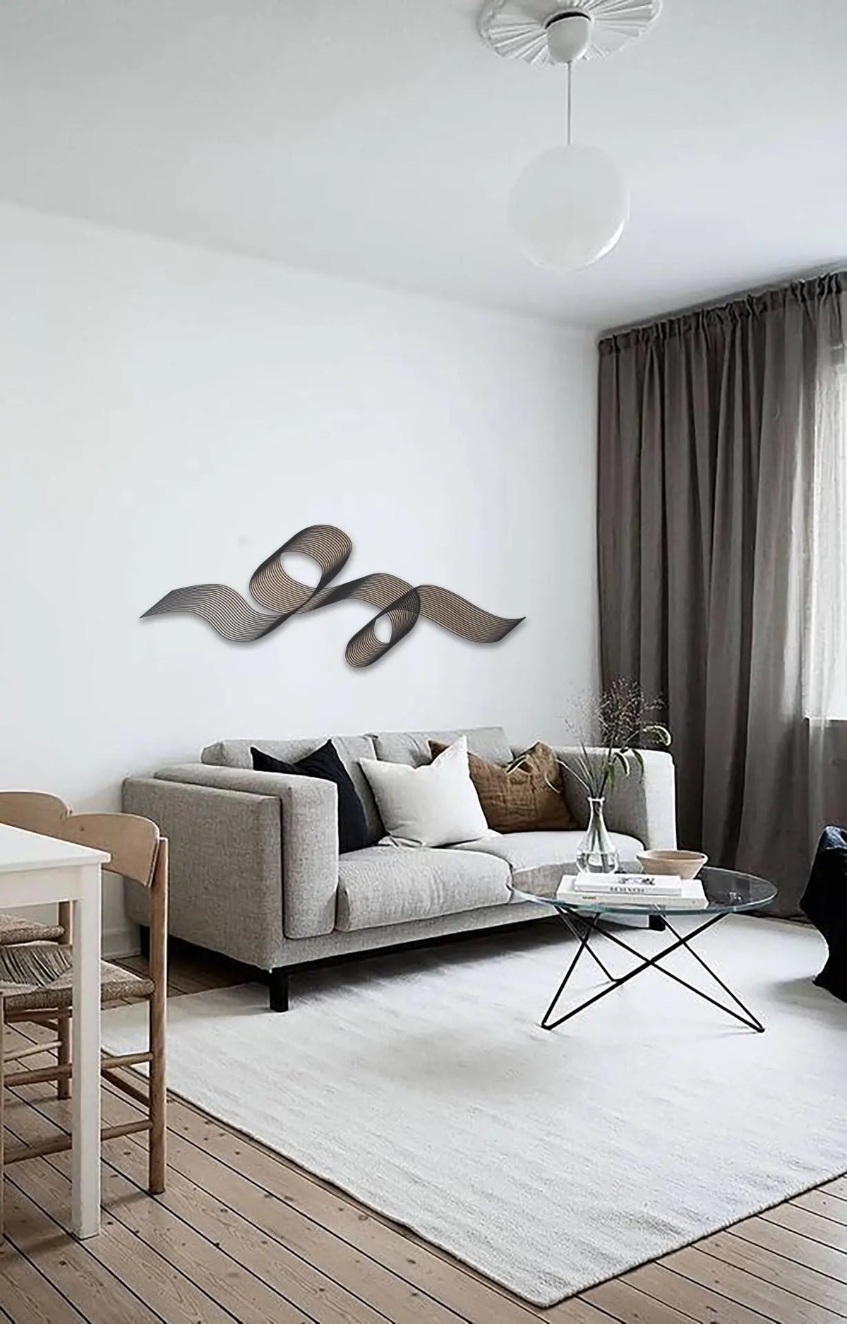 Wood Wall Art - Wooden Wave Panel - Home Decor - Layered Art Londecor