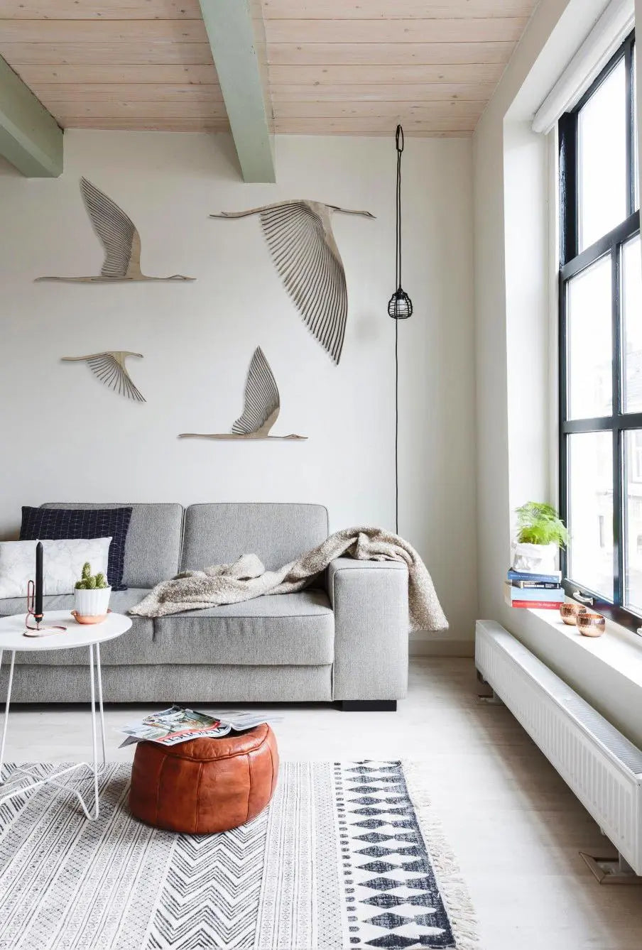 Wooden Bird Panels - Home Decor Londecor