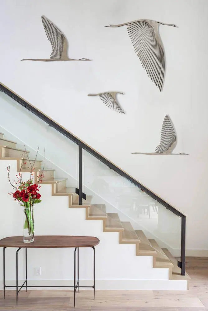 Wooden Bird Panels - Home Decor Londecor