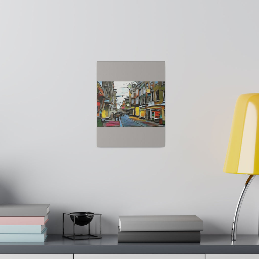 On The High Street Canvas Printify