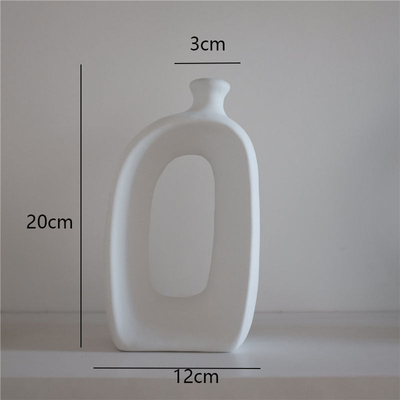 Plain Ceramic Vase Decoration