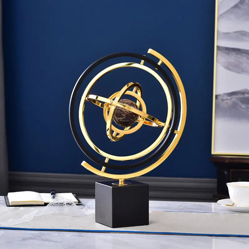 Office Globe Decoration Model Room Study Desk Living Room Decorations Londecor