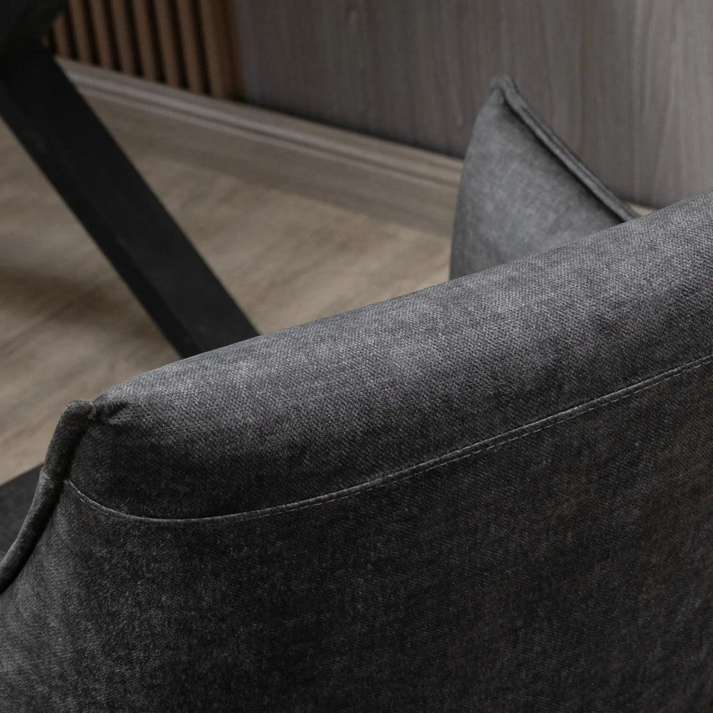 Modern Armchairs with Steel Legs. Londecor