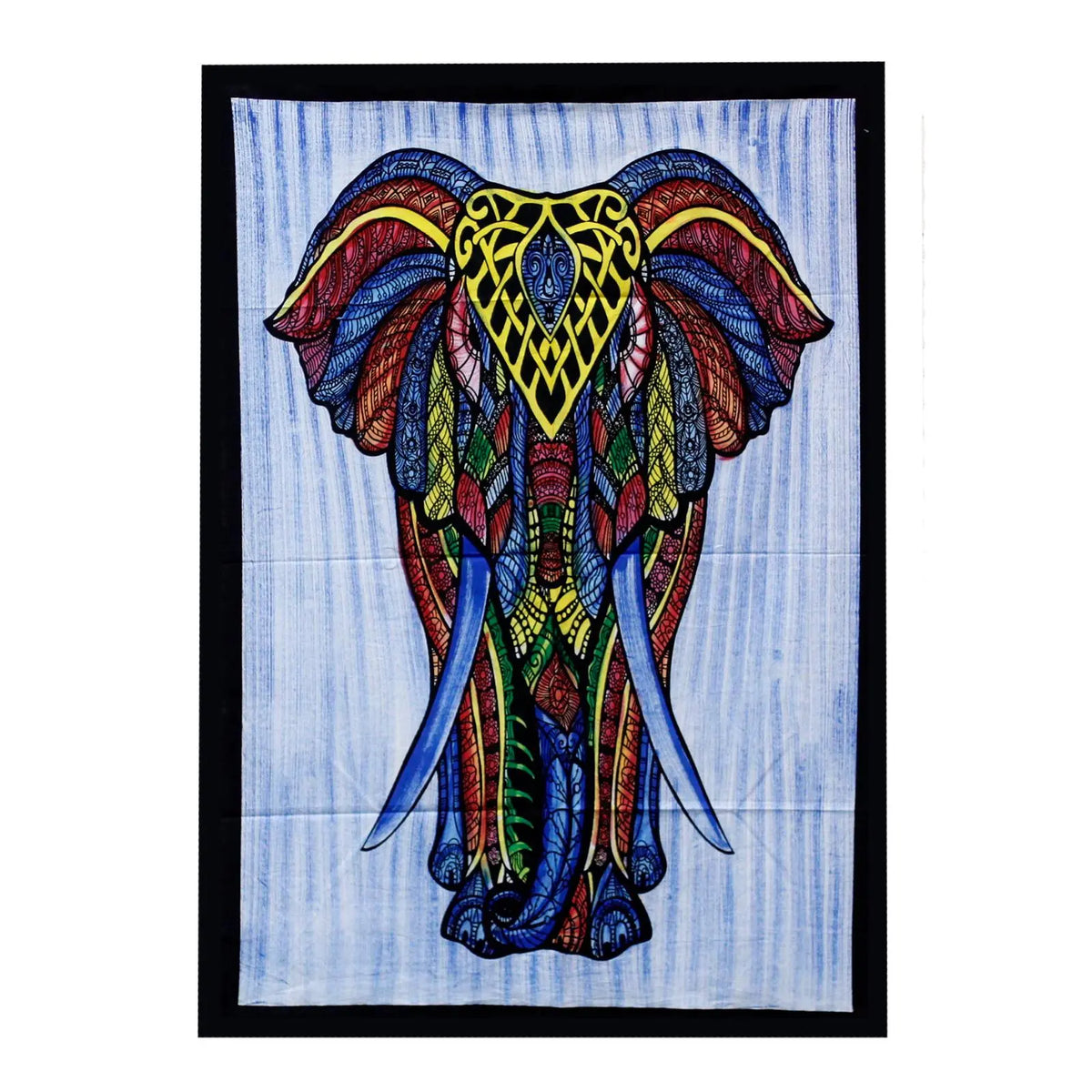 Handbrushed  Cotton Wall Art - Elephant Londecor