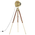 Tripod Floor Lamp Solid Mango Wood 193 cm Londecor