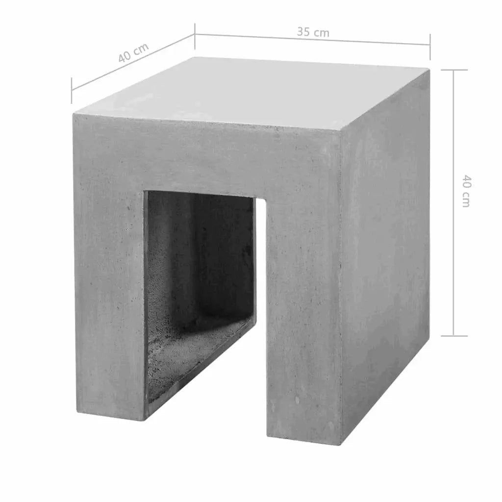 5 Piece Outdoor Dining Set Concrete - Londecor