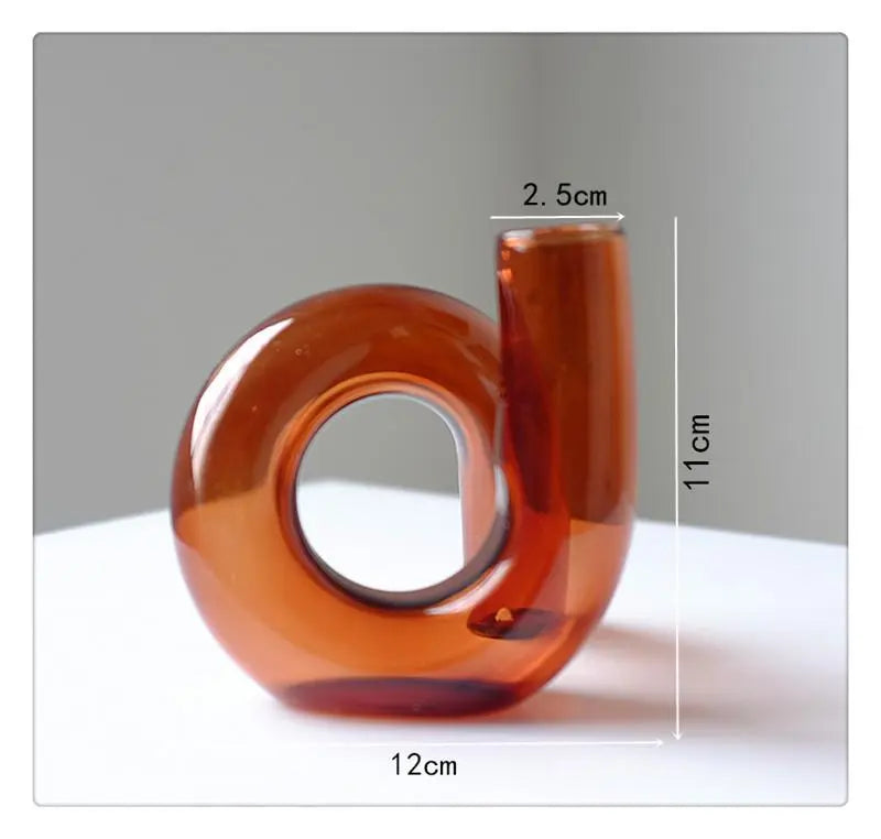 Glass candle holder Londecor